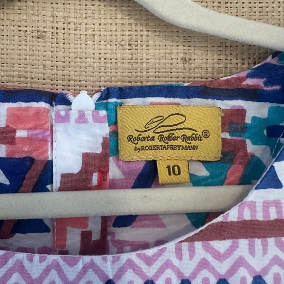 Roberta Roller Rabbit Multicolor Patterned Kids Blouse - Picture 3 of 3